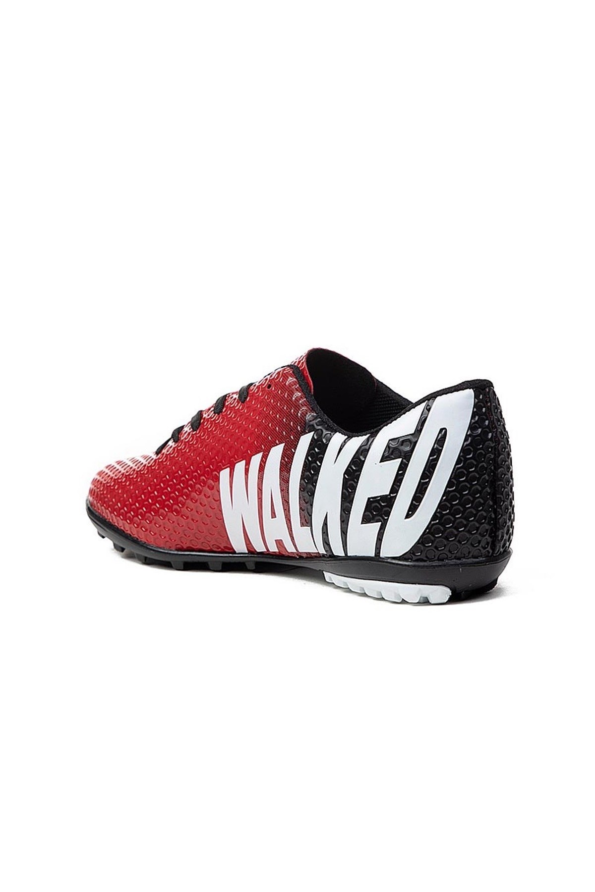 Walked Erkek Büyük Numara Kırmızı Halı Saha Ayakkabısı Mg1900