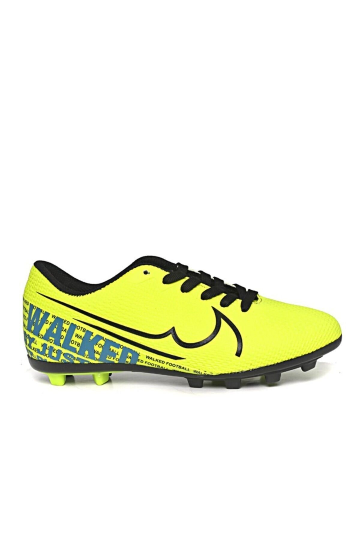 Walked 433 Sarı Krampon Futbol Ayakkabı Spor Ayakkabısı WLK 433