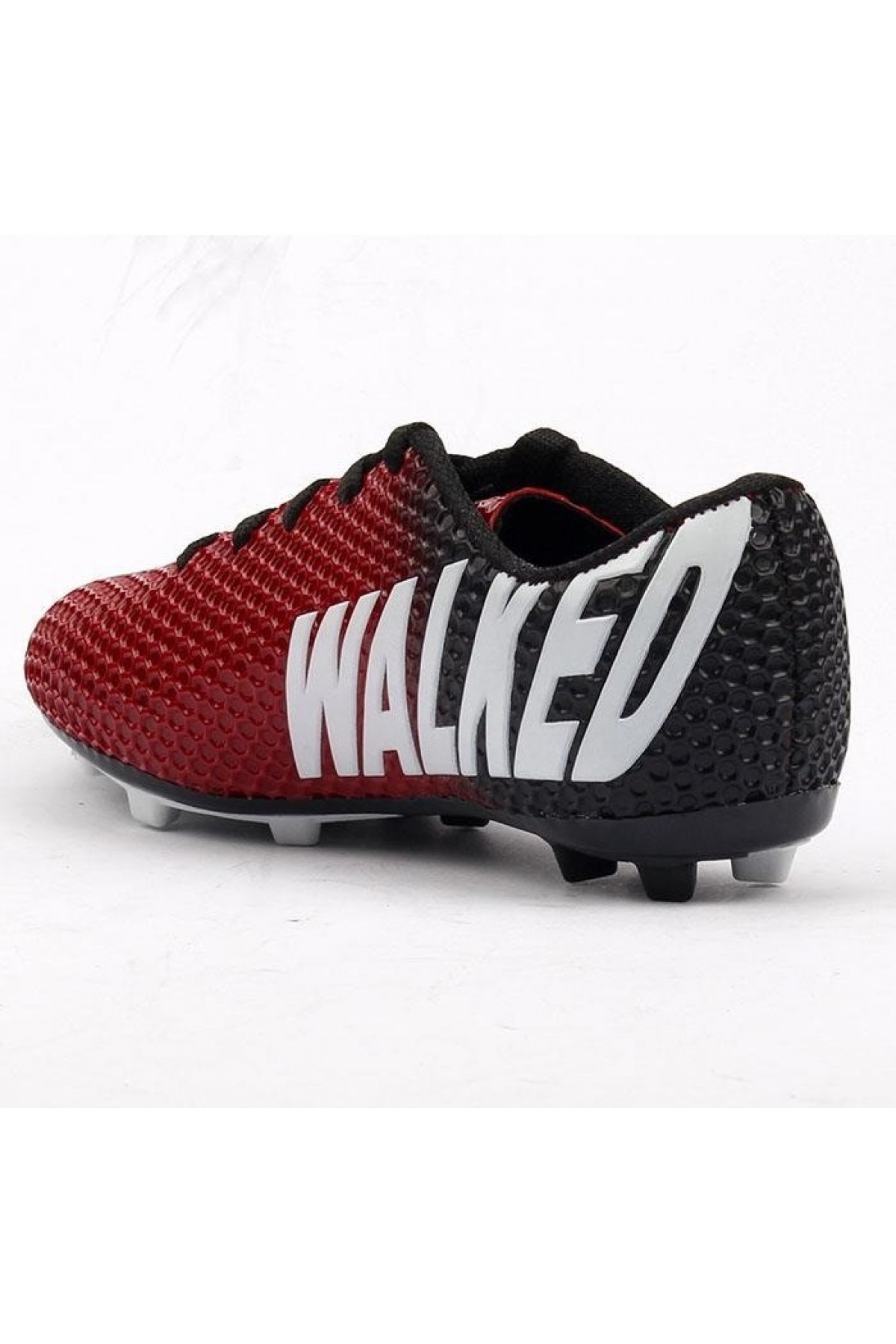 Walked 401 Kırmızı Krampon Çim Erkek Çocuk Futbol Spor Ayakkabı Kr1602