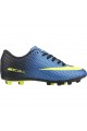 Erkek Mavi Sarı Desen Krampon Futbol Ayakkabısı Mavi Sarı Krampon Hs471