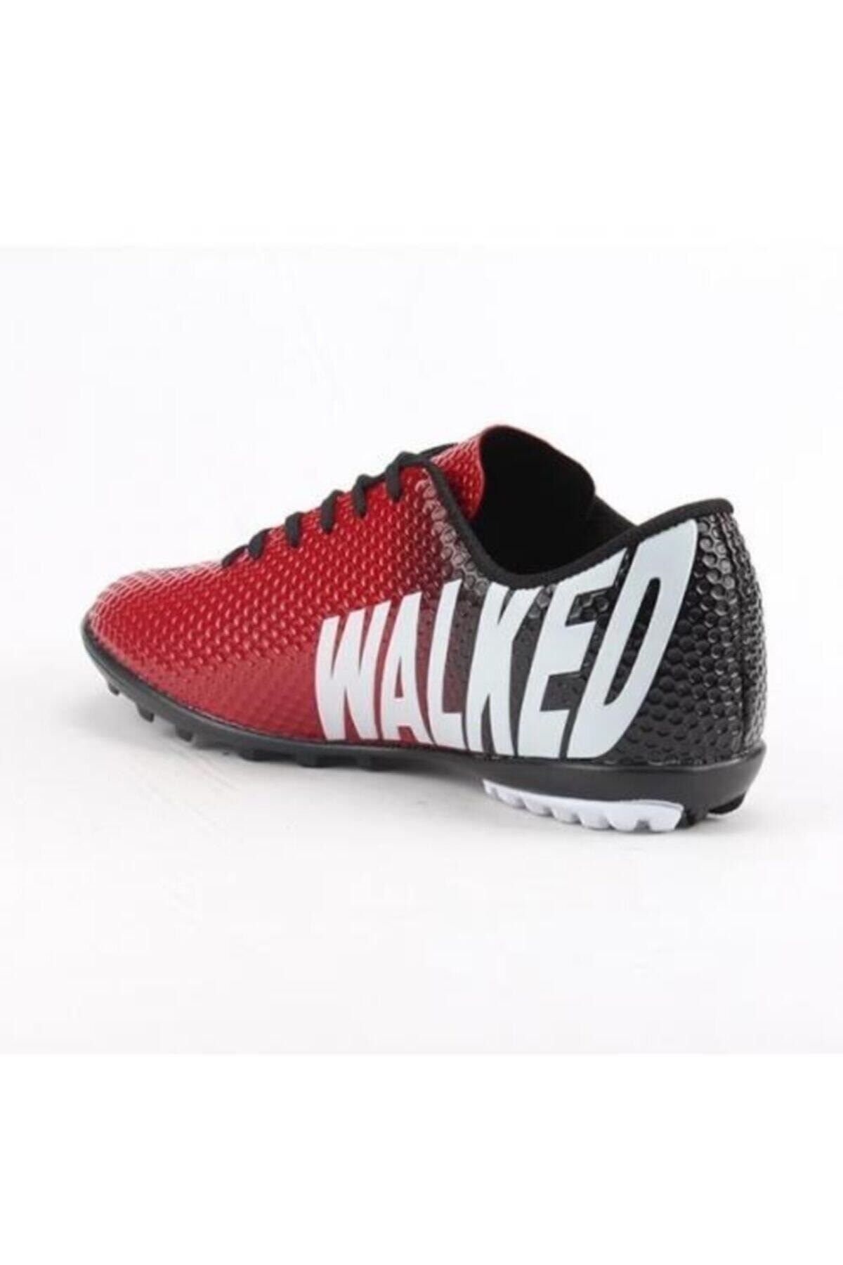 Walked 401 Erkek Kırmızı Halısaha Futbol Spor Ayakkabı