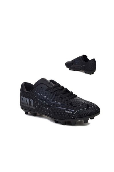 Erkek 441mat Siyah Çocuk Krampon Ayakkabı