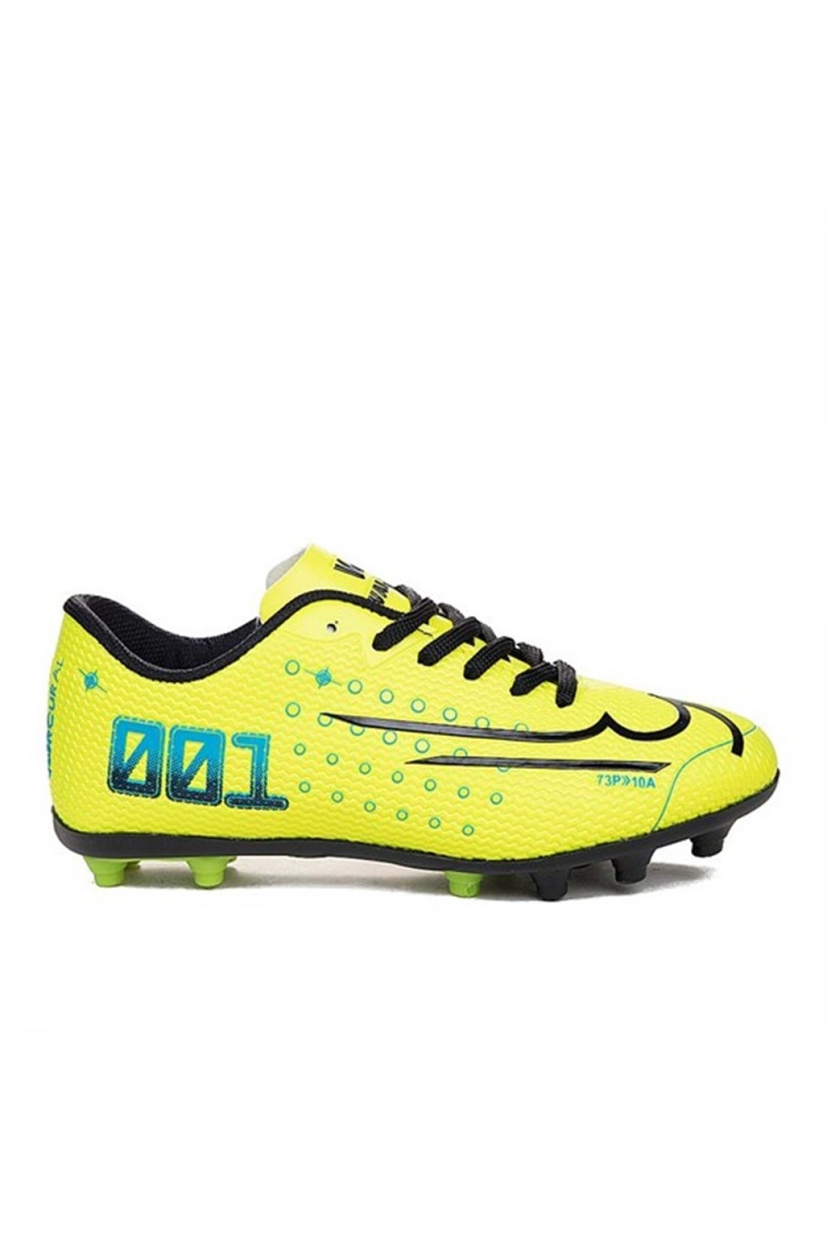 441 Sarı Siyah Halısaha Krampon Futbol Ayakkabısı