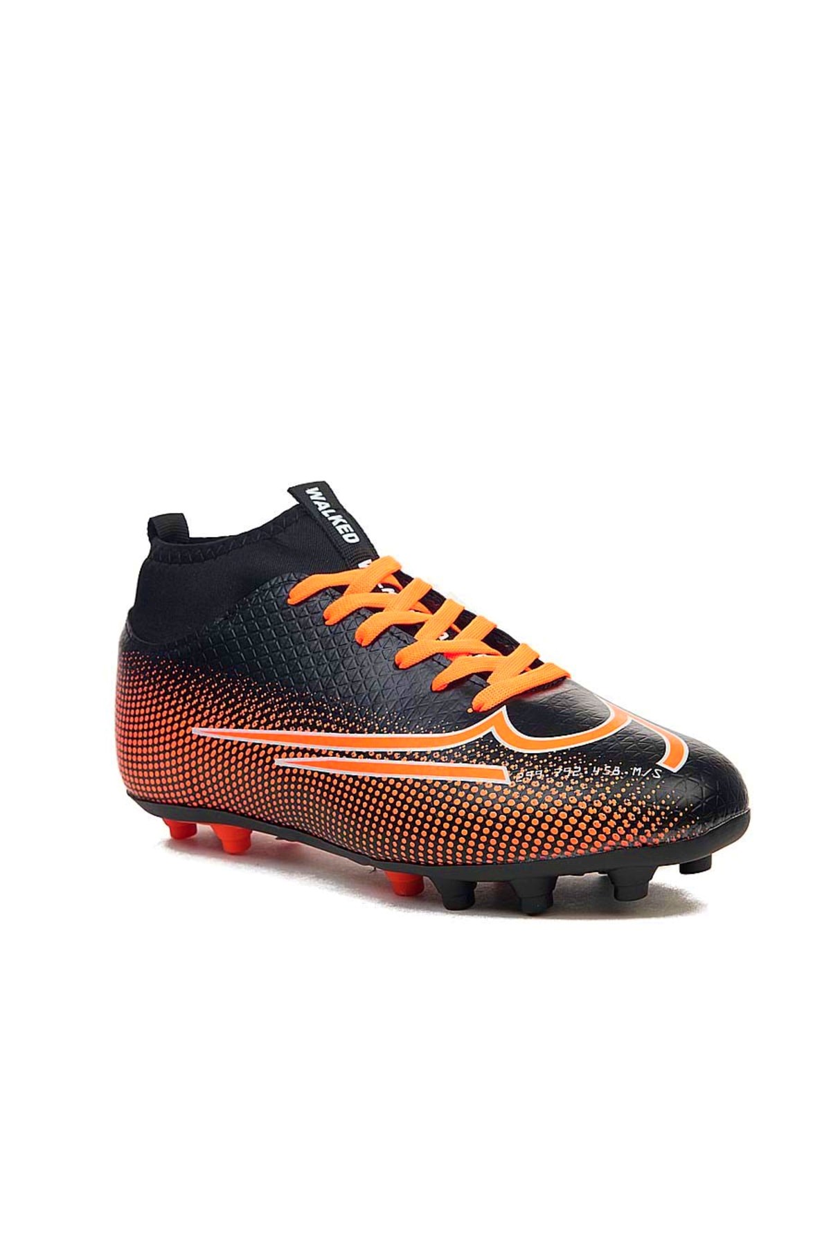 Yeni Sezon Çoraplı Krampon 437 Siyah Turuncu