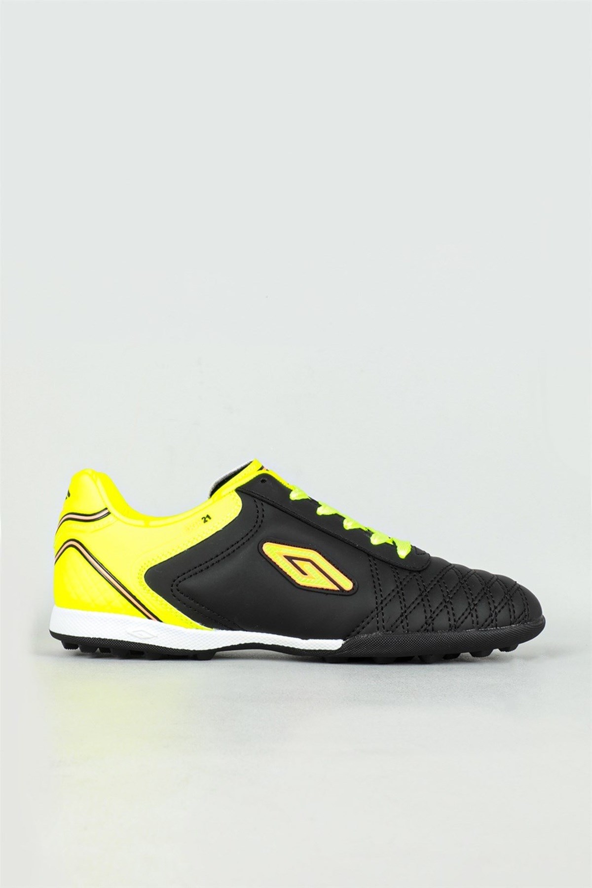 Dugana Mk1902 Siyah Sarı Erkek Halı Saha Ayakkabısı