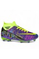 La Liga Erkek 565 Bilekli Mor Sarı Desen Krampon