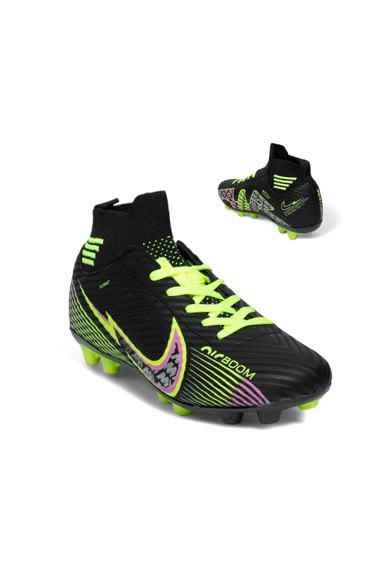 Twingo 585 Bilekli Çoraplı Krampon Siyah Sarı