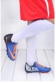 Walked 401 Mavi Turuncu Erkek  Krampon Futbol Spor Ayakkabısı