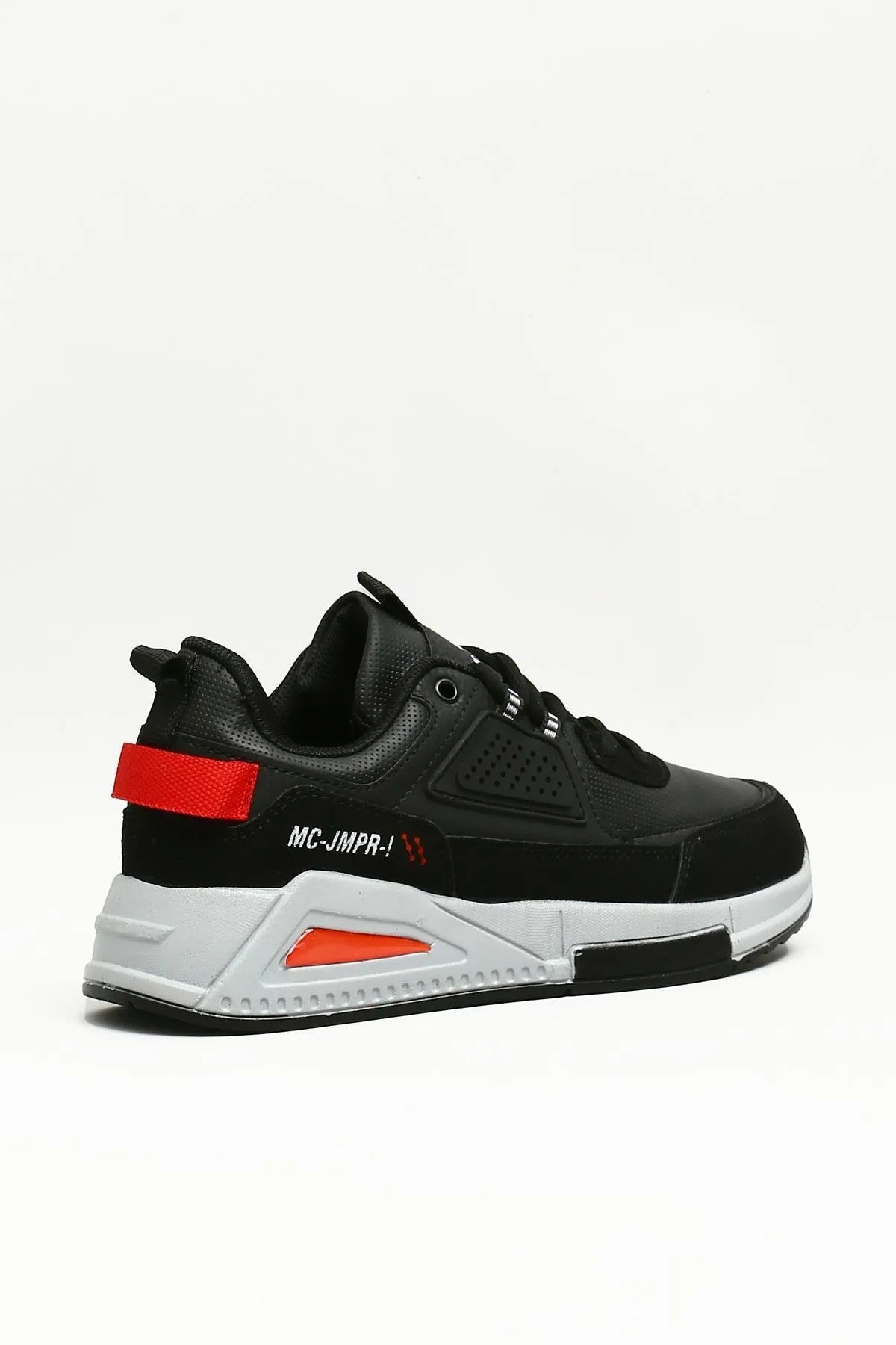 Jamper 2137 Siyah Kırmızı Erkek Spor Ayakkabı