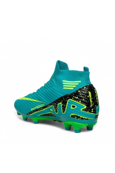 Laliga 565 Turkuaz Sarı Erkek Krampon Futbol Ayakkabısı