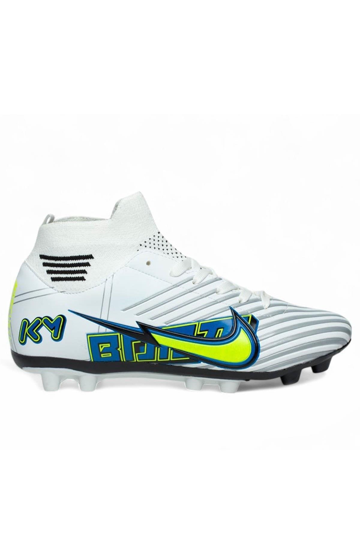 Twingo 590 Beyaz Sax Erkek Krampon Futbol Ayakkabısı