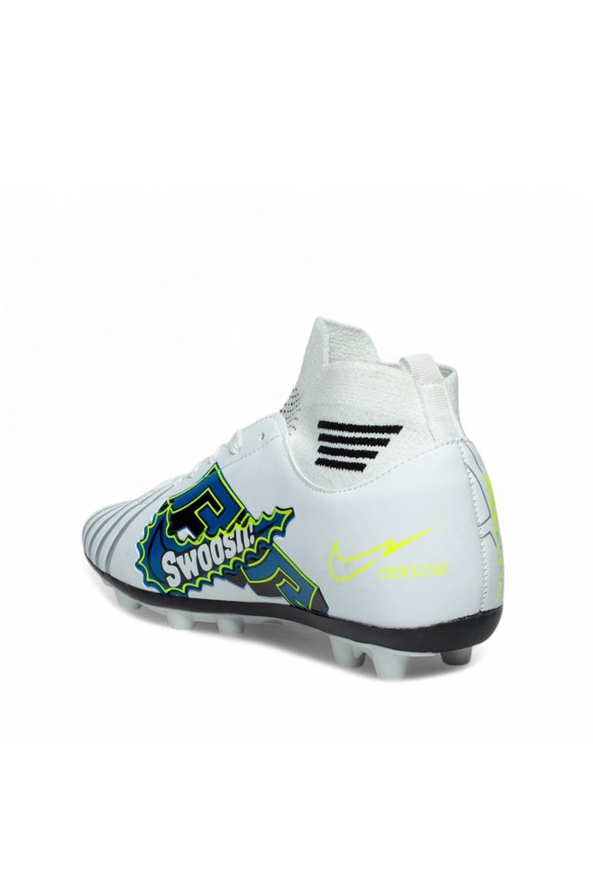 Twingo 590 Beyaz Sax Erkek Krampon Futbol Ayakkabısı