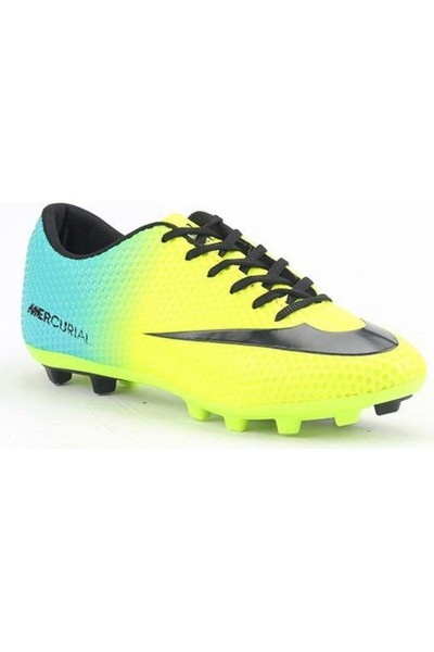 Walked 401 Sarı Turkuaz Erkek Futbol Kramponu