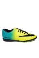 WALKED 401 Sarı Turkuaz Çorapsız Halı Saha Futbol Ayakkabısı 40-45 Numara