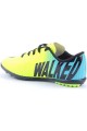 WALKED 401 Sarı Turkuaz Çorapsız Halı Saha Futbol Ayakkabısı 40-45 Numara