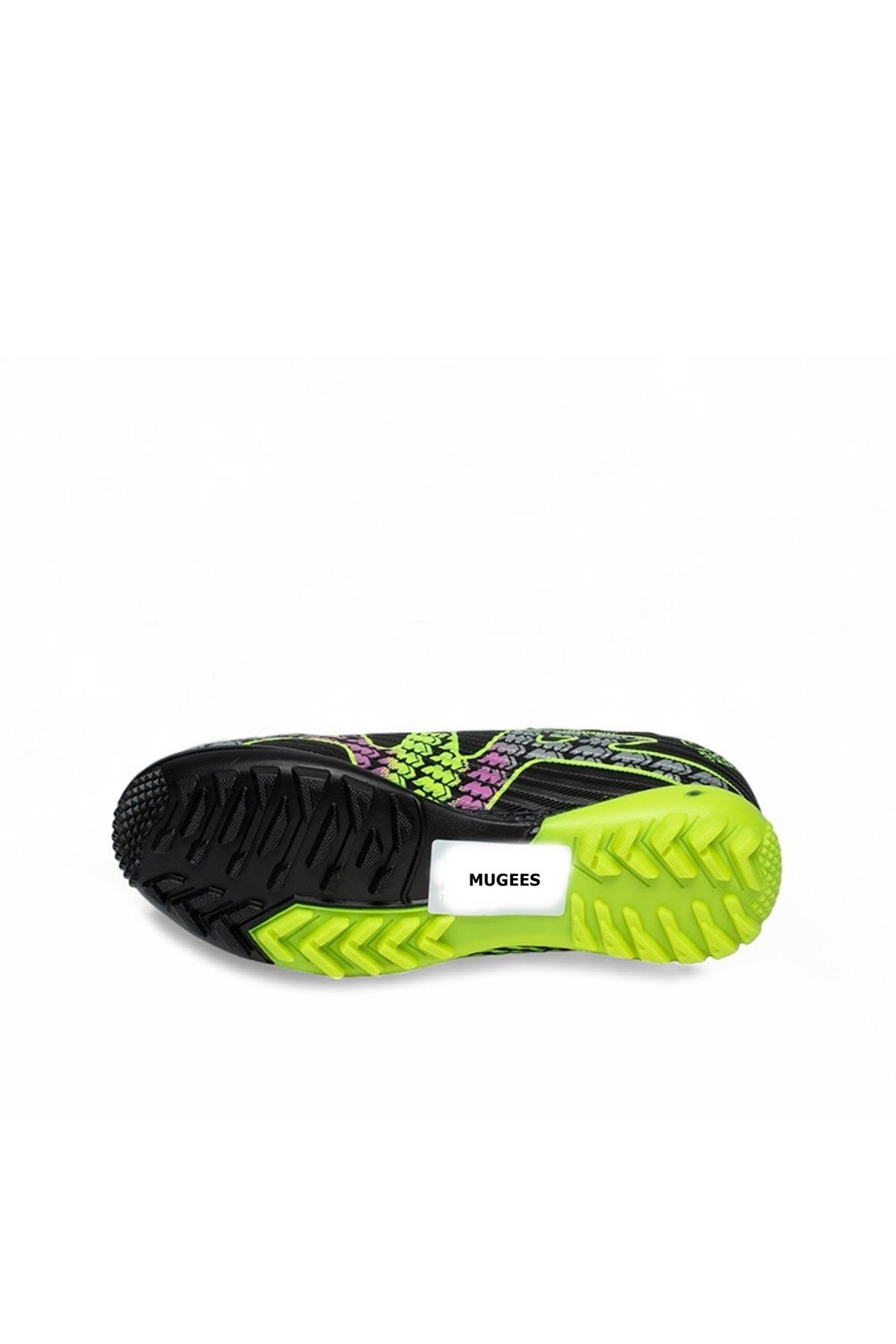 Twingo Filet 585 Siyah Sarı Çoraplı Halı Saha Futbol Ayakkabısı