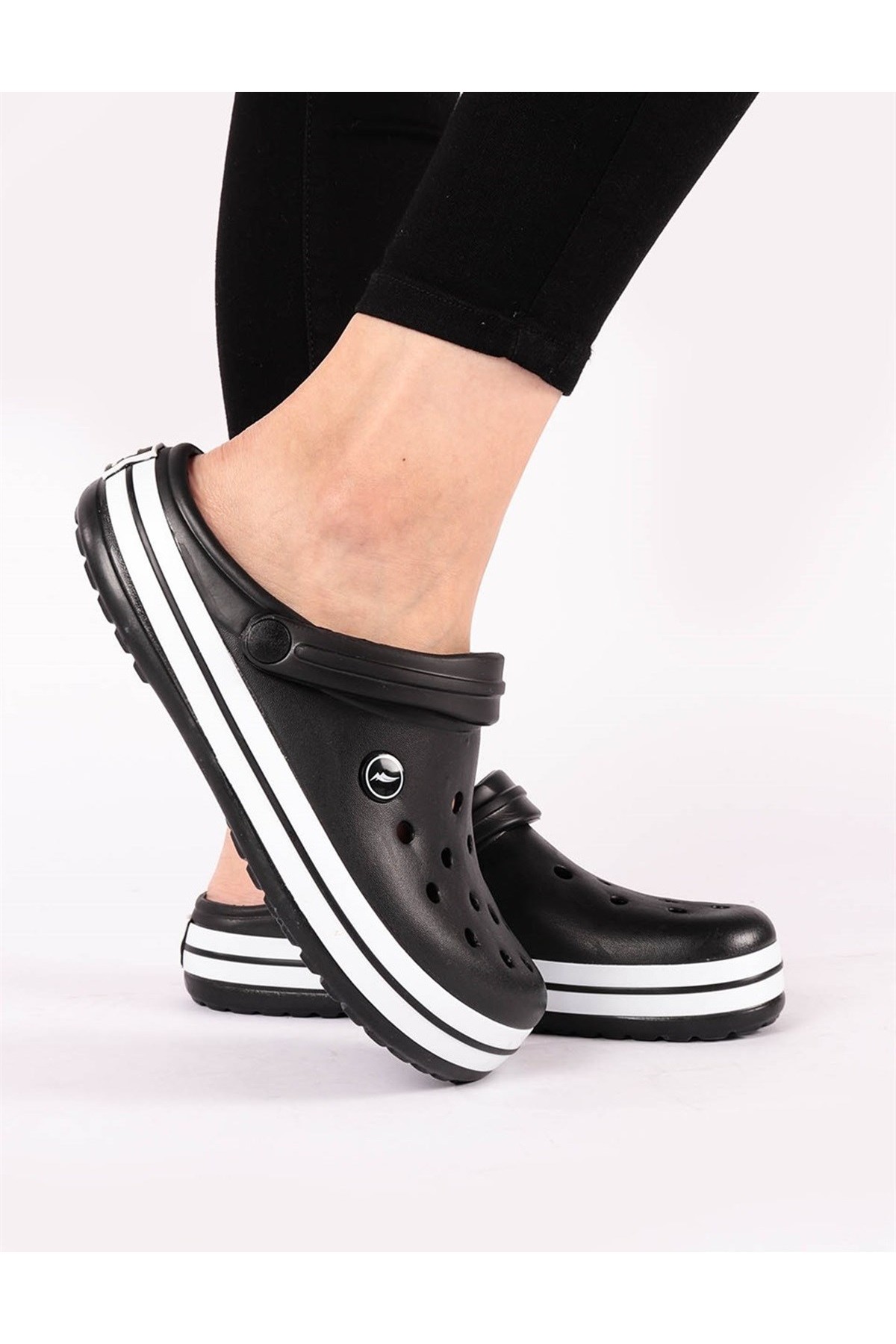 twingo Siyah Günlük Ortopedik cros  terlik