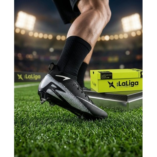 Laliga  Superfly 610 Erkek Krampon SİYAH-GÜMÜŞ 610