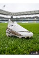 laliga Leopar Desenli Beyaz Profesyonel Futbol Ayakkabısı