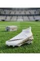 laliga Leopar Desenli Beyaz Profesyonel Futbol Ayakkabısı