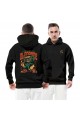 Kapşonlu Hoodie  Night Club Radyo Kafa Siyah Streetwear  