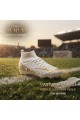 Beyaz/Altın Çim Saha Futbol Kramponu ve  Çantası